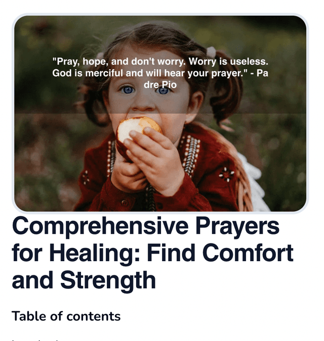 Create Personalized Prayers with PrayerAI